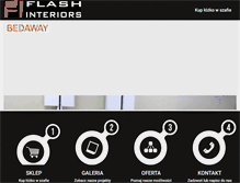 Tablet Screenshot of flashinteriors.pl